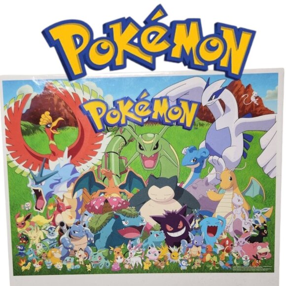 Buffalo Games Pokemon 100 Piece Jigsaw Puzzle 15" x 11" Comes from a pet-free an - Picture 1 of 7
